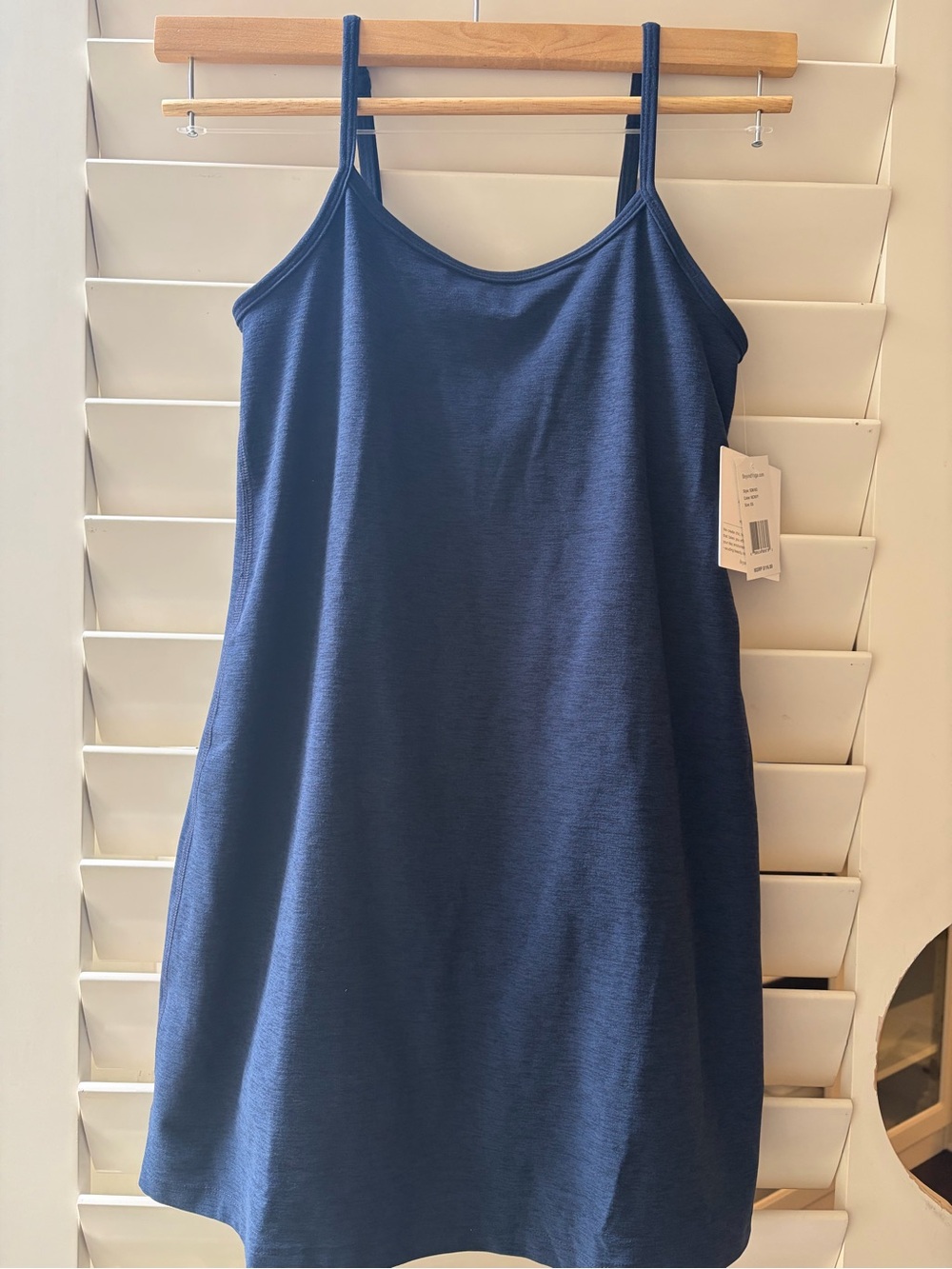 Beyond Yoga Spacedye™ Essence Dress Navy Blue Tank Dress